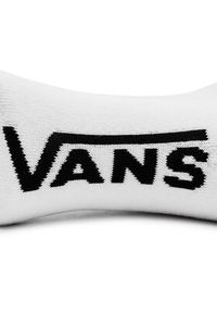 Vans Zestaw 3 par niskich skarpet męskich Classic Ankle VN000FV7WHT1 Biały. Kolor: biały. Materiał: materiał #4