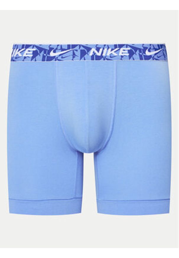 Nike Komplet 3 par bokserek 0000KE1007 Kolorowy. Materiał: materiał. Wzór: kolorowy