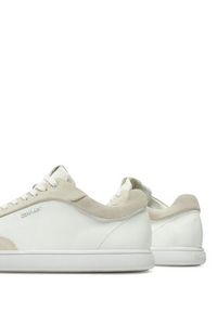 Calvin Klein Sneakersy Cupsole Lace Up - Lth Sue Mix HW0HW02435 Beżowy. Kolor: beżowy. Materiał: skóra #4