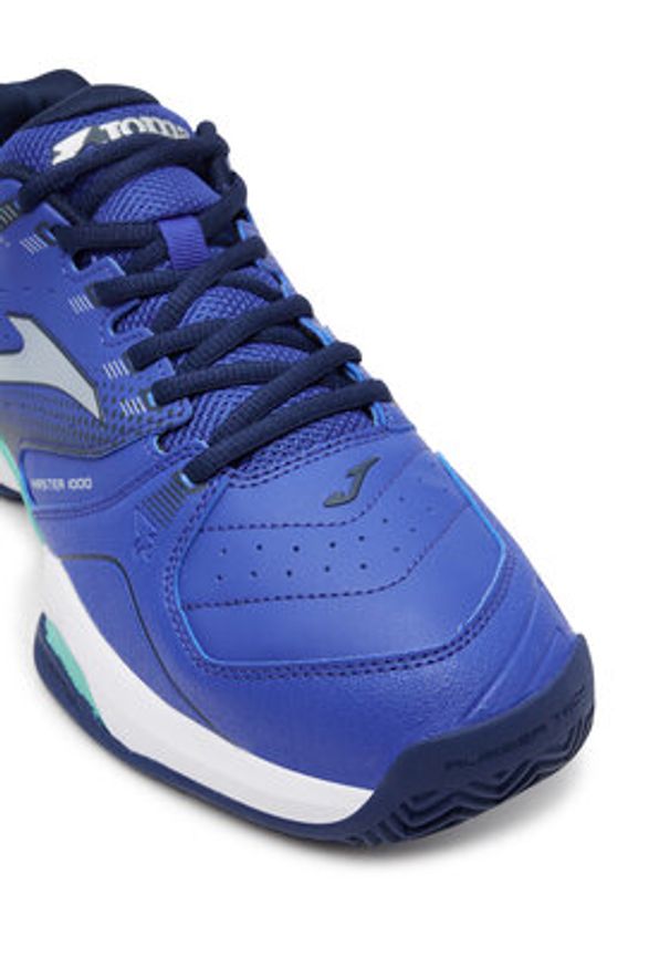 Joma Buty do tenisa Master 1000 2504 TM100S2504C Niebieski. Kolor: niebieski. Materiał: materiał. Sport: tenis