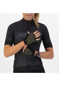 ROGELLI - Rękawiczki rowerowe damskie Rogelli Core. Kolor: zielony