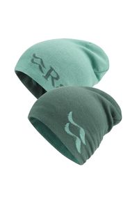 Czapka dzianinowa Rab Wearya Beanie dwustronna. Kolor: wielokolorowy, niebieski, zielony. Materiał: dzianina