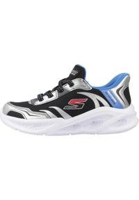 skechers - Kapcie SKECHERS METEOR-LIGHTS Czarny. Kolor: czarny. Materiał: syntetyk, tkanina. Model: Skechers Sport. Sport: turystyka piesza