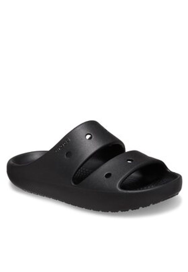 Crocs Klapki Classic Sandal V2 Kids 209421 Czarny. Kolor: czarny