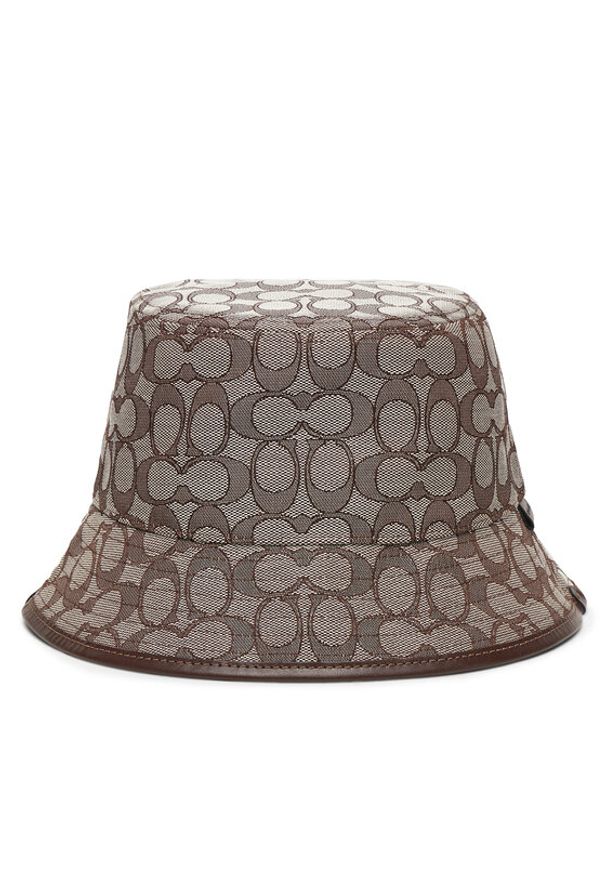 Coach Kapelusz 29CW944 Beżowy. Kolor: beżowy. Materiał: poliester