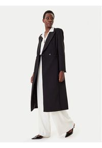 French Connection Płaszcz przejściowy 70ZAA Czarny Regular Fit. Kolor: czarny. Materiał: syntetyk #4