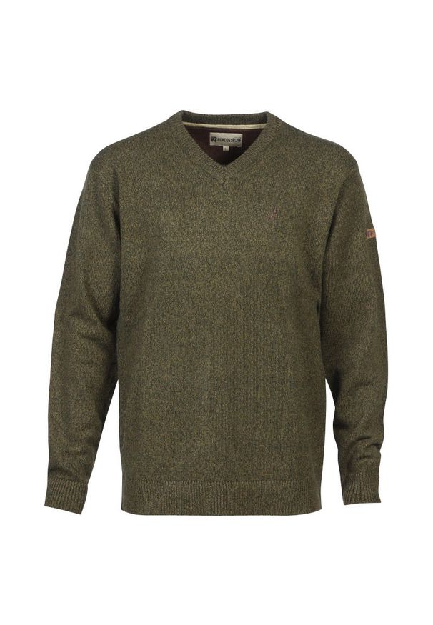 Wyciągnij kolbę V PERCUSSION. Typ kołnierza: dekolt w serek. Kolor: zielony. Materiał: polar. Sport: outdoor