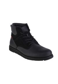 Levi's® - Buty Levi's czarne skórzane Jax Plus. Okazja: na co dzień. Kolor: czarny. Materiał: skóra. Sezon: zima #1