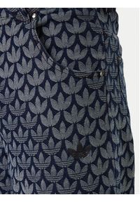 Adidas - adidas Jeansy Monogram KD0399 Niebieski Loose Fit. Kolor: niebieski #2