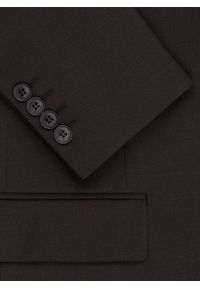 Pako Lorente - PAKO LORENTE – Brązowa marynarka garniturowa. Okazja: na spotkanie biznesowe. Kolor: brązowy. Materiał: poliester, wełna, wiskoza. Styl: biznesowy #3