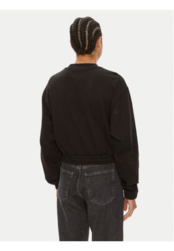 Calvin Klein Jeans Bluza J20J223535 Czarny Regular Fit. Kolor: czarny. Materiał: bawełna
