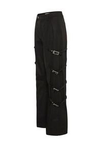 GESTUZ - Gestuz Spodnie materiałowe 10908260 Czarny Regular Fit. Kolor: czarny. Materiał: bawełna, syntetyk #3