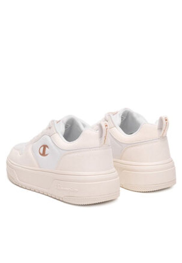 Champion Sneakersy RD18 LITE LOW S11724-WW007 Beżowy. Kolor: beżowy. Materiał: materiał, syntetyk