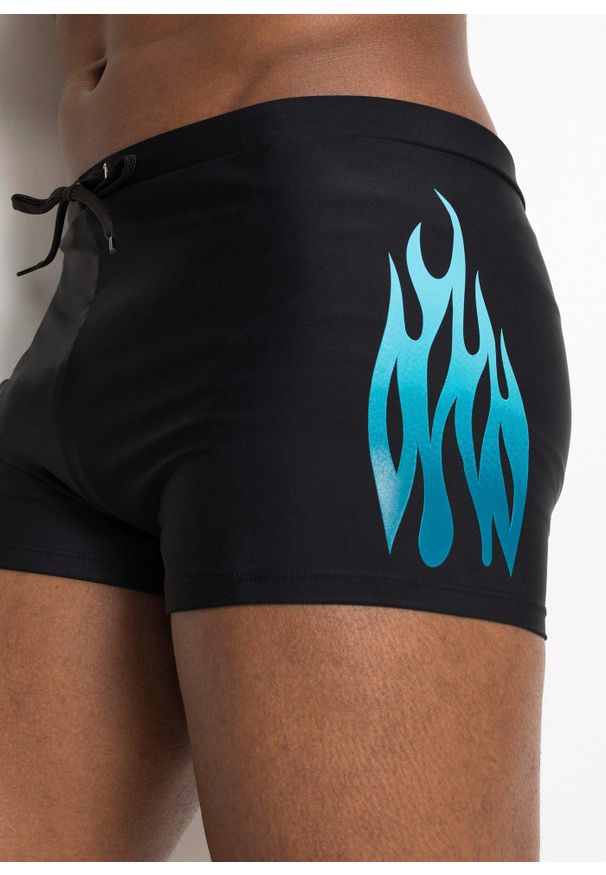 bonprix - Spodenki kąpielowe. Kolor: czarny