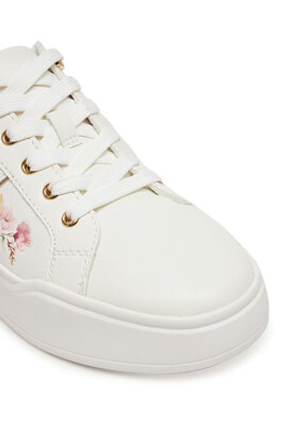 Aldo Sneakersy Lindley 13918750 Écru. Materiał: skóra