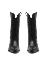 Badura Kowbojki CEO-222FW92 Czarny. Kolor: czarny. Materiał: skóra #7