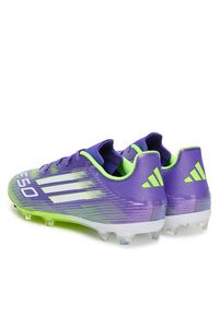 Adidas - adidas Buty do piłki nożnej F50 League Firm/Multi-Ground Boots JI0003 Fioletowy. Kolor: fioletowy. Materiał: materiał #2