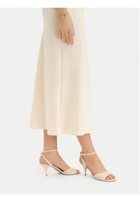 Gino Rossi - GINO ROSSI Sandały C-LT51-38 Beżowy jasny. Kolor: beżowy. Materiał: skóra #5