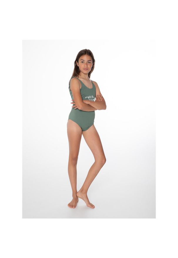 Kostium kąpielowy jednoczęściowy dziewczęcy Protest Prtjill Jr. Kolor: zielony