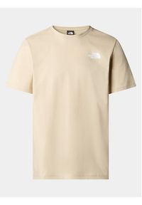The North Face T-Shirt Redbox NF0A87NP Beżowy Regular Fit. Kolor: beżowy. Materiał: bawełna #7