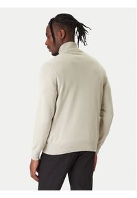 BOSS Sweter Kanobix 50527585 Beżowy Regular Fit. Kolor: beżowy. Materiał: bawełna #5