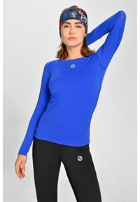 NESSI SPORTSWEAR - Koszulka z długim rękawem sportowa damska Nessi Sportswear Ultra. Kolor: niebieski. Długość rękawa: długi rękaw. Długość: długie #2