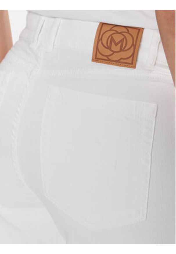 Marella Jeansy Ovest 2413131094 Biały Regular Fit. Kolor: biały