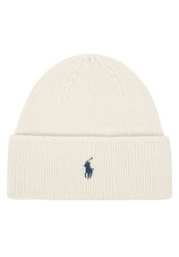 Polo Ralph Lauren Czapka 455954355006 Beżowy. Kolor: beżowy. Materiał: wełna #1