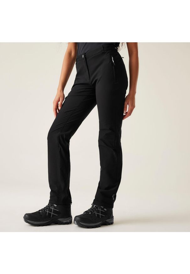 DARE 2B - Damskie spodnie trekkingowe Melodic II Stretch. Kolor: czarny. Materiał: nylon. Sezon: lato. Sport: turystyka piesza
