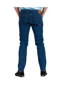 Lee - LEE RIDER MĘSKIE SPODNIE JEANSOWE JEANSY DŻINSY MID STONE WASH L701NLWL