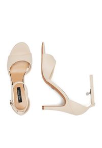 Nine West Sandały S4S16766 Beżowy. Kolor: beżowy. Materiał: materiał #5