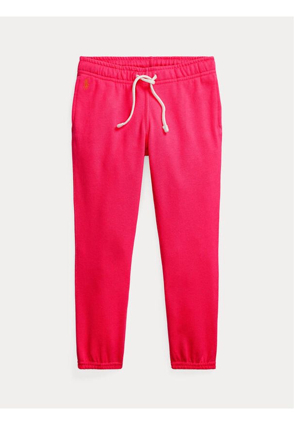 Polo Ralph Lauren Spodnie dresowe 312860018017 Różowy Regular Fit. Kolor: różowy. Materiał: syntetyk