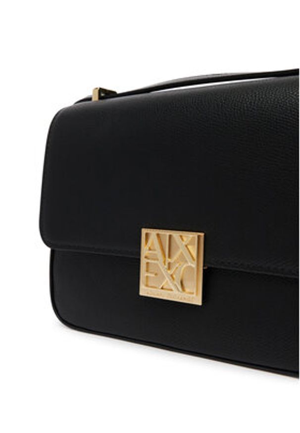 Armani Exchange Torebka XW002169 AF19895 UC001 Czarny. Kolor: czarny. Materiał: skórzane
