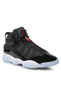 Nike Sneakersy Jordan 6 Rings 322992 064 Czarny. Kolor: czarny. Materiał: materiał #2