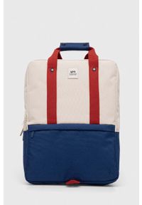 Lefrik plecak DAILY BACKPACK kolor niebieski duży gładki. Kolor: niebieski. Materiał: poliester. Wzór: gładki #1
