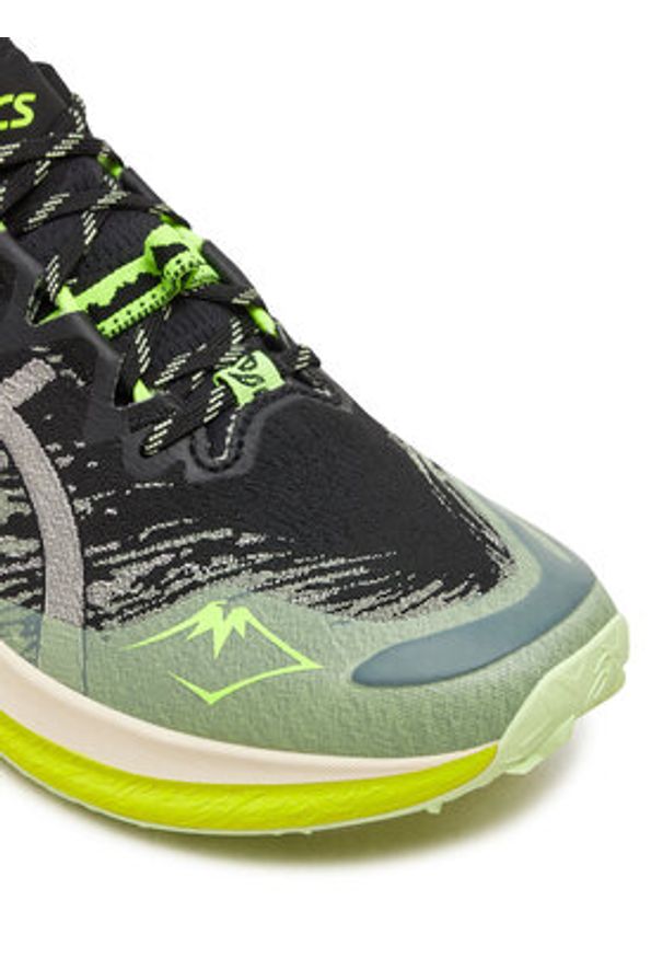Asics Buty do biegania Fuji Lite 5 1012B690 Czarny. Kolor: czarny. Materiał: materiał, mesh