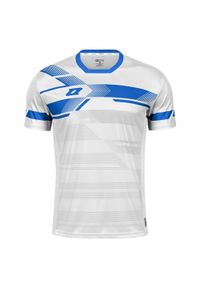 ZINA - Koszulka do piłki nożnej dla dzieci Zina La Liga Junior. Kolor: biały, wielokolorowy, niebieski