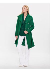 Marciano Guess Płaszcz 3YGL06 9925Z Zielony Regular Fit. Kolor: zielony. Materiał: wełna #4