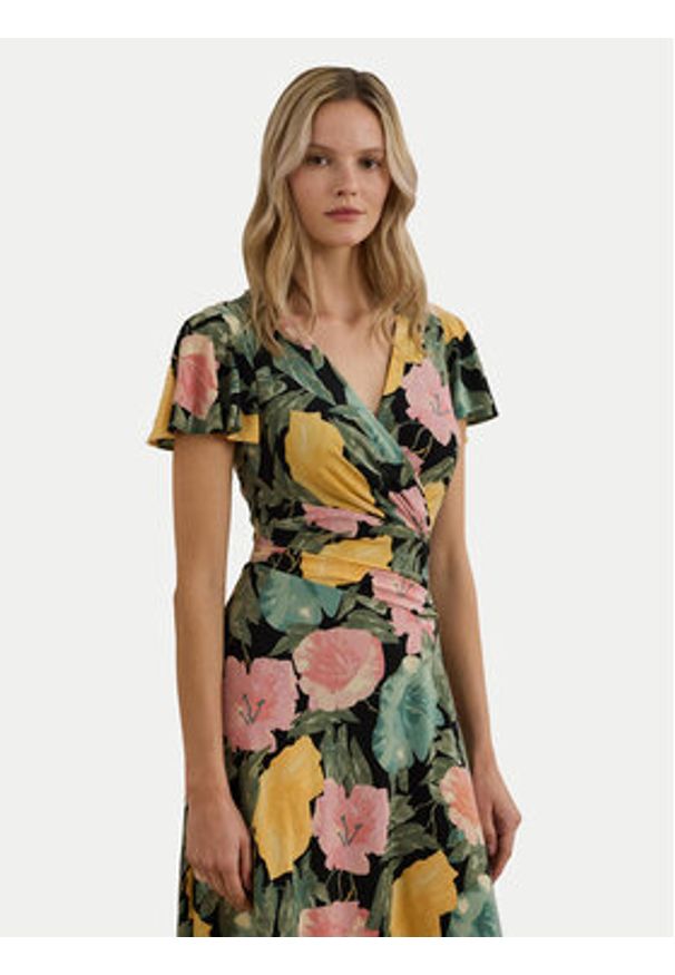 Lauren Ralph Lauren - LAUREN RALPH LAUREN Sukienka codzienna 250964092001 Kolorowy Regular Fit. Okazja: na co dzień. Materiał: syntetyk. Wzór: kolorowy. Typ sukienki: proste. Styl: casual
