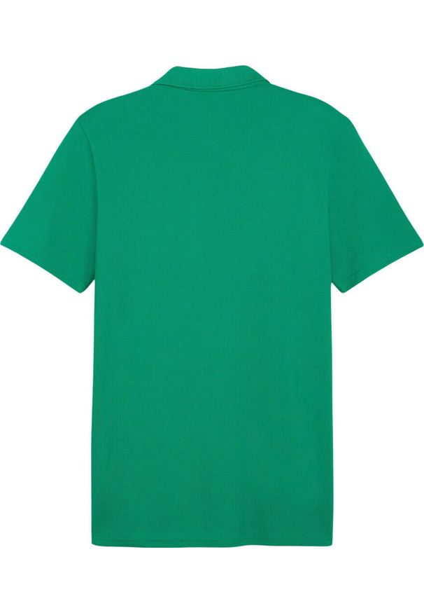 Koszulka sportowa męska Puma Team Goal Casuals Polo. Typ kołnierza: polo. Kolor: zielony. Materiał: bawełna