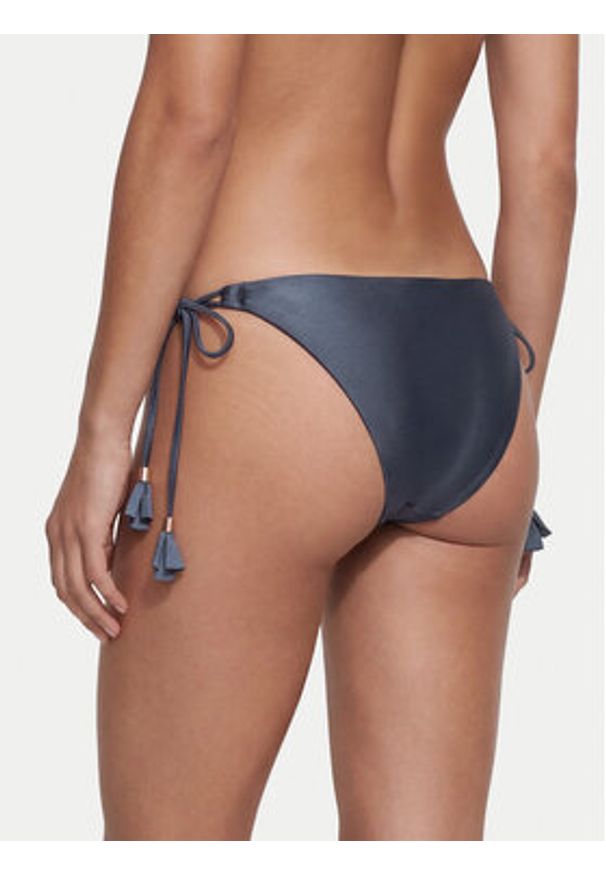 Seafolly Dół od bikini Belle 40760-311 Granatowy. Kolor: niebieski. Materiał: syntetyk