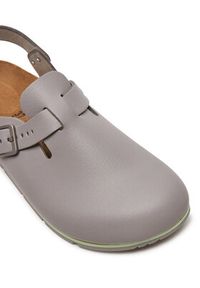 Birkenstock Sandały Tokio Pro Le 1026185 Szary. Kolor: szary. Materiał: skóra #4