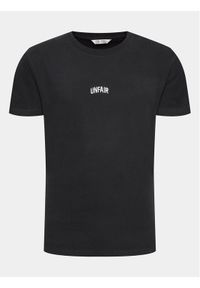 Unfair Athletics T-Shirt UNFR22-110 Czarny Regular Fit. Kolor: czarny. Materiał: bawełna