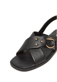 MEXX Sandały MX/025C-EST Czarny. Kolor: czarny. Materiał: skóra