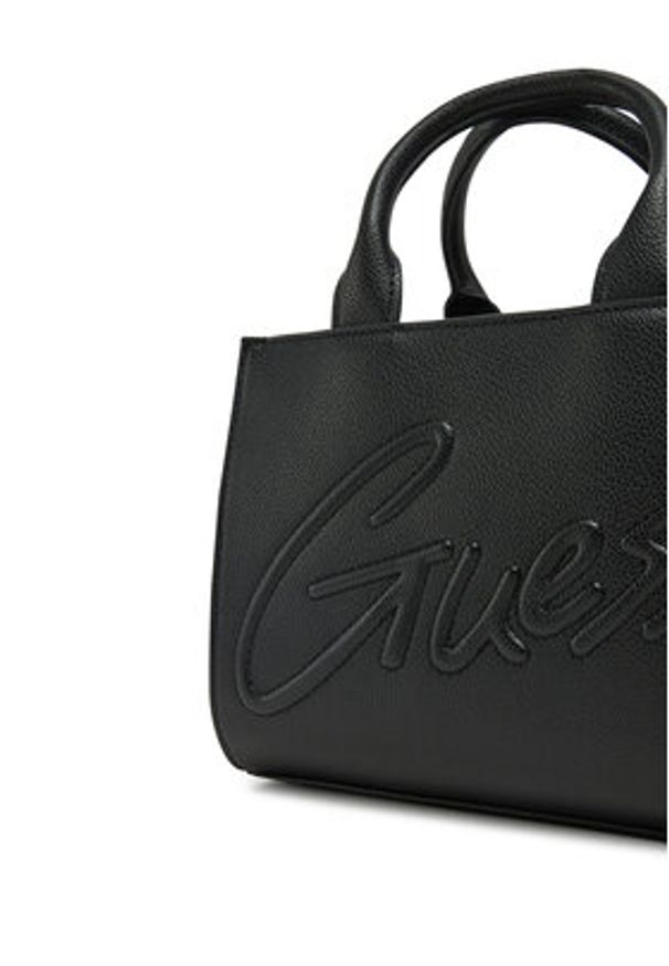 Guess Torebka J5GZ06 WG730 Czarny. Kolor: czarny. Materiał: skórzane