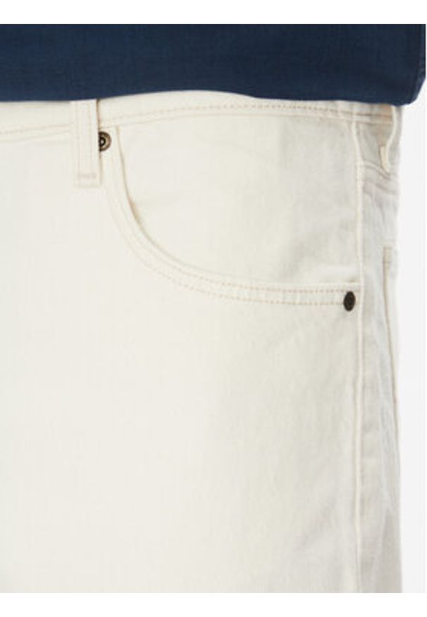 Lee Jeansy Oscar 112364188 Biały Tapered Fit. Kolor: biały