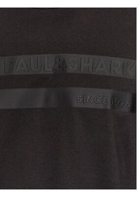 PAUL & SHARK - Paul&Shark Longsleeve 13311638 Czarny Regular Fit. Kolor: czarny. Materiał: bawełna. Długość rękawa: długi rękaw
