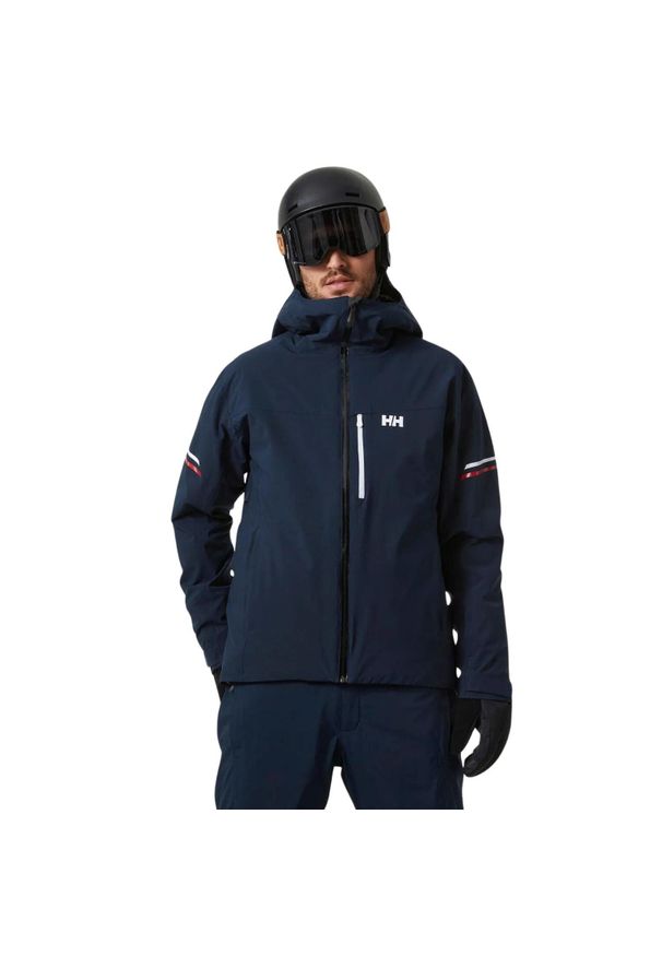 Kurtka narciarska Helly Hansen swift team. Kolor: niebieski. Sezon: zima. Sport: narciarstwo