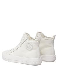 MICHAEL Michael Kors Trampki Evy High Top 43R4EYFS4D Biały. Kolor: biały. Materiał: materiał #2