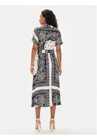 Liu Jo Sukienka codzienna MA4255 T3764 Beżowy Regular Fit. Okazja: na co dzień. Kolor: beżowy. Materiał: wiskoza. Typ sukienki: proste. Styl: casual #5